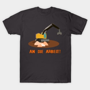 power shovel Illustration Children T-Shirt